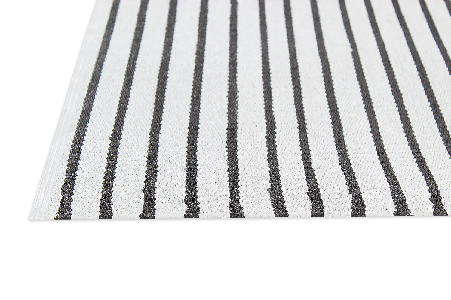 Plastic-kleden - Kensington (wit/zwart)