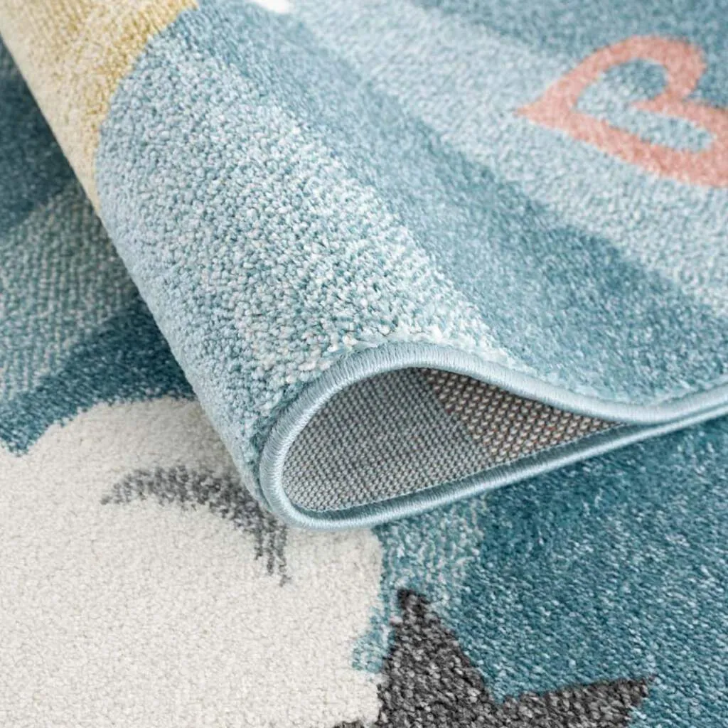 Kindervloerkleed - Night Clouds (multi)