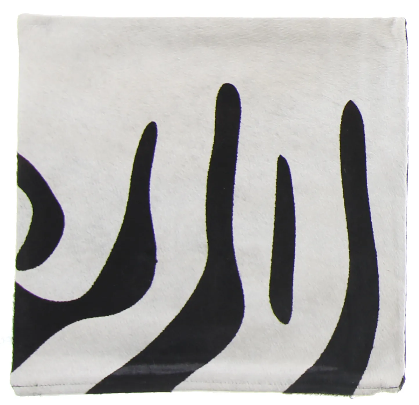 Koeienhuid-kussen (kussensloop) 45 x 45 cm