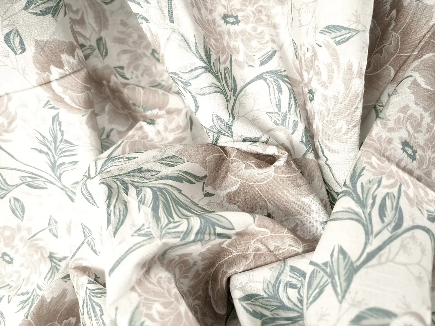 Keukenhanddoeken per twee verpakt - Almira (beige)