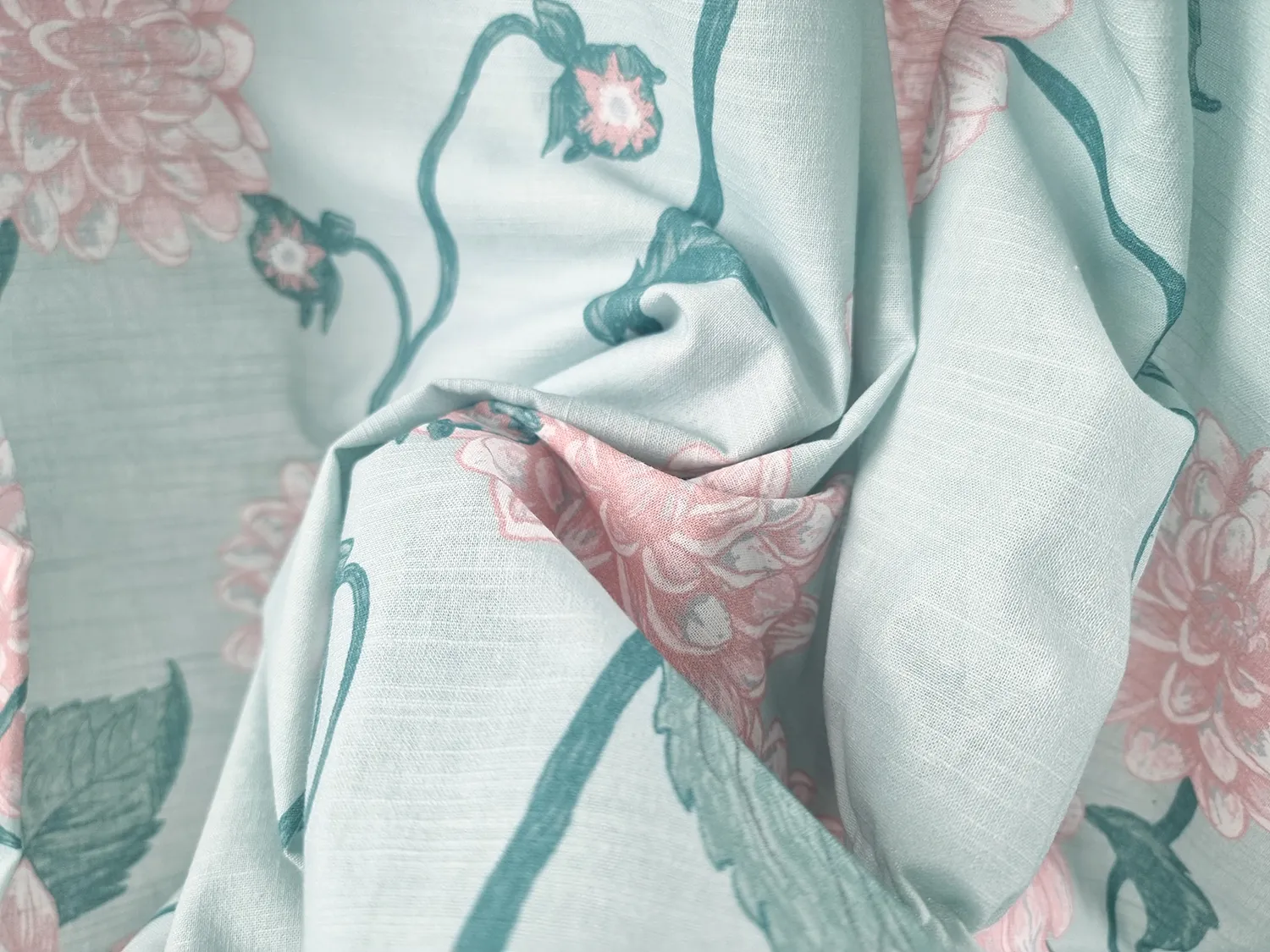 Keukenhanddoeken per twee verpakt - Alyssa (groen/roze)