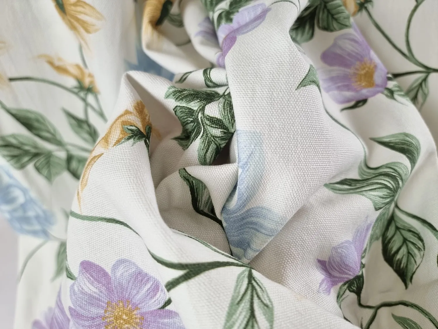 Keukenhanddoeken per twee verpakt - Dahlia (blauw)