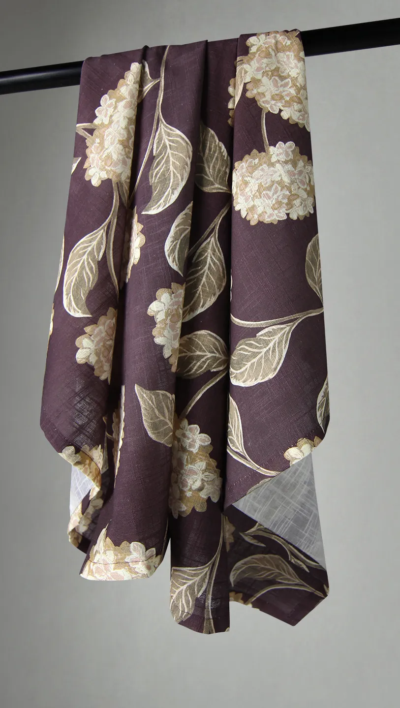 Keukenhanddoeken per twee verpakt - - Dorthe (paars)