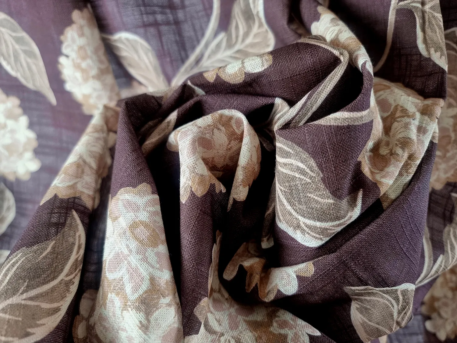 Keukenhanddoeken per twee verpakt - - Dorthe (paars)