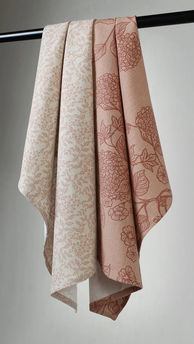 Keukenhanddoeken per twee verpakt - Lilja (beige)