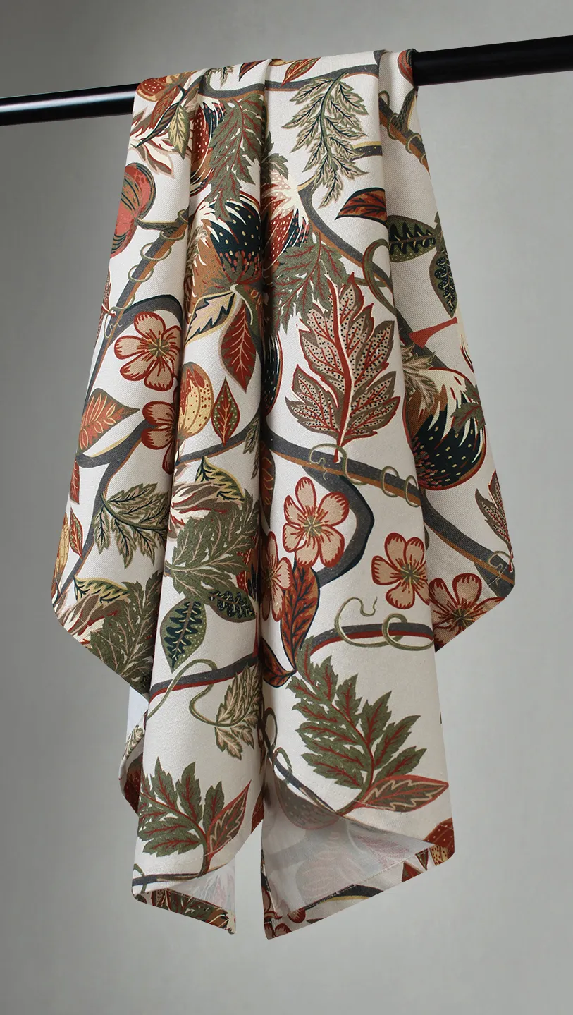 Keukenhanddoeken per twee verpakt - Lise (beige)