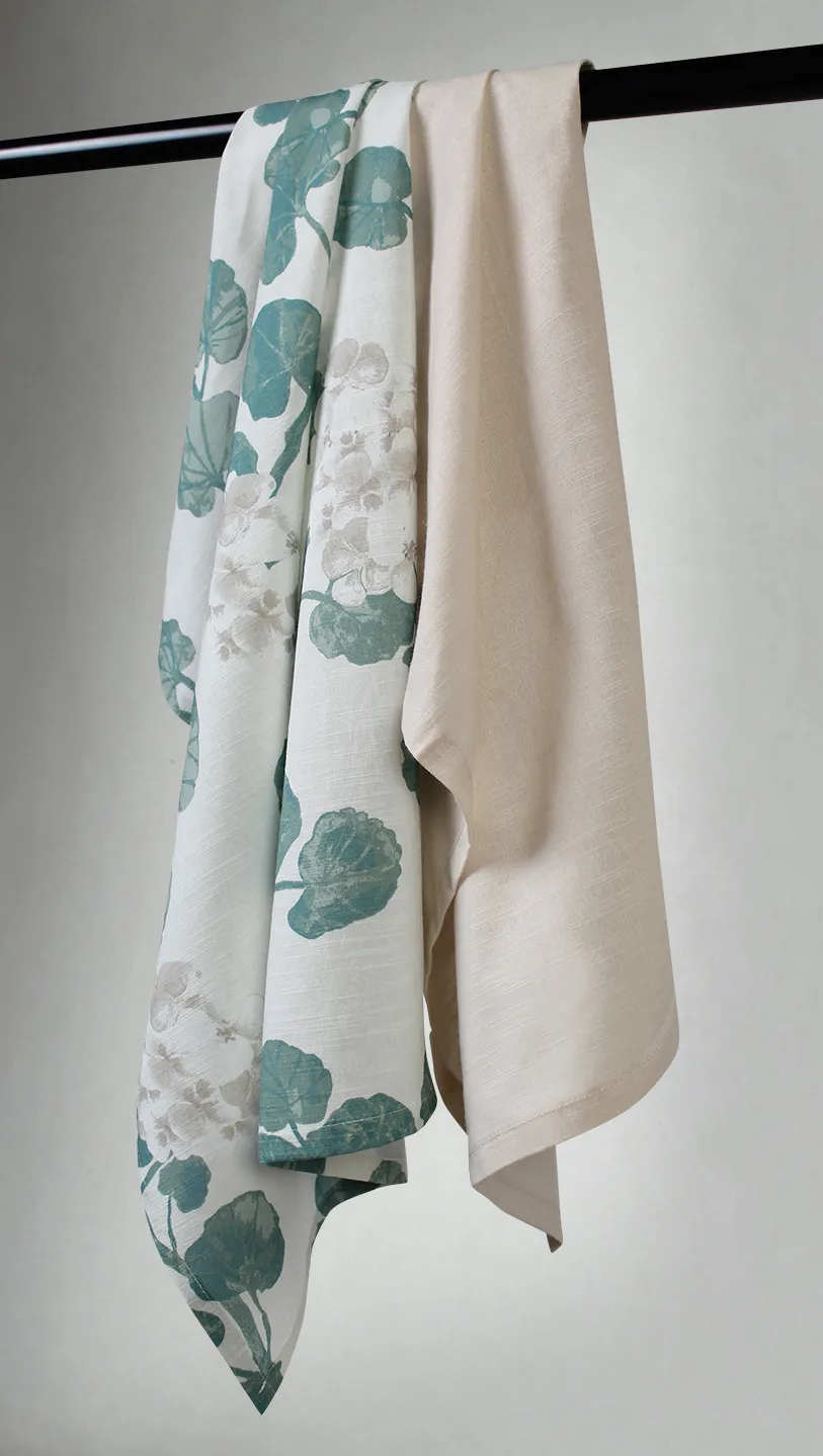 Keukenhanddoeken per twee verpakt - Amara (beige)