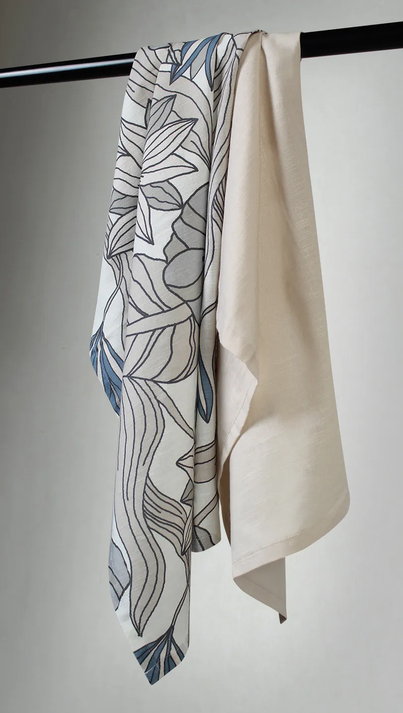 Keukenhanddoeken per twee verpakt - Aurelia (blauw)