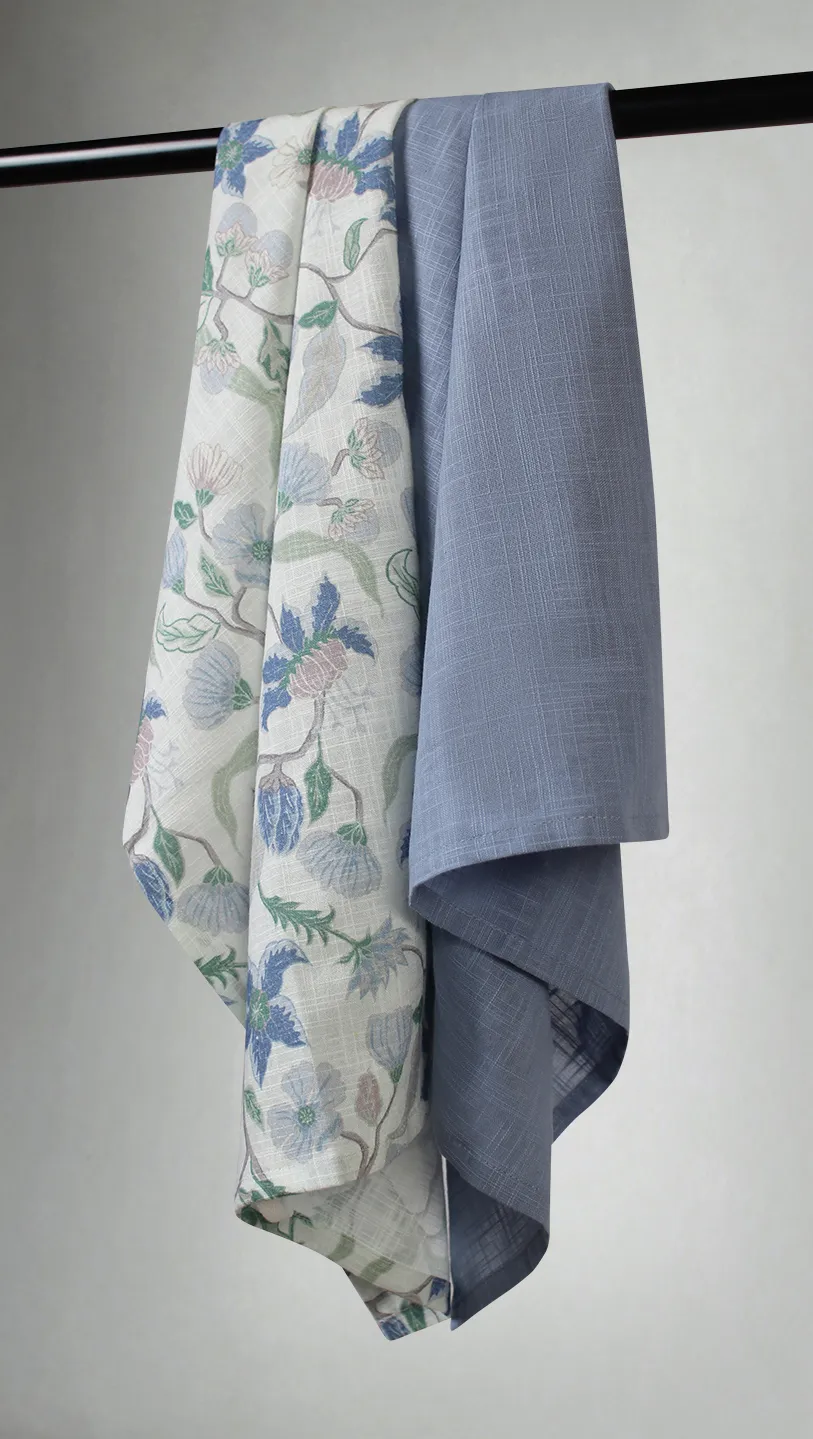 Keukenhanddoeken per twee verpakt - Sollan (groen)