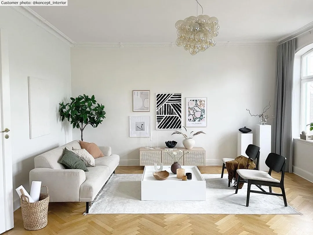 Wilton - Art Silk (lichtgrijs/beige)