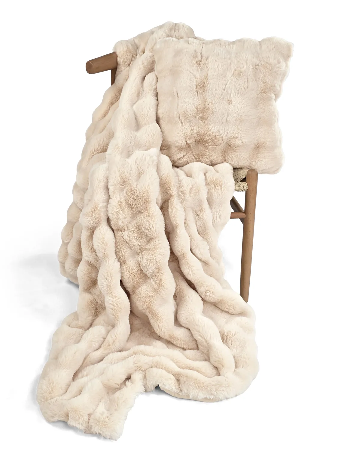 Kussensloop - Aranga Bubble (beige)