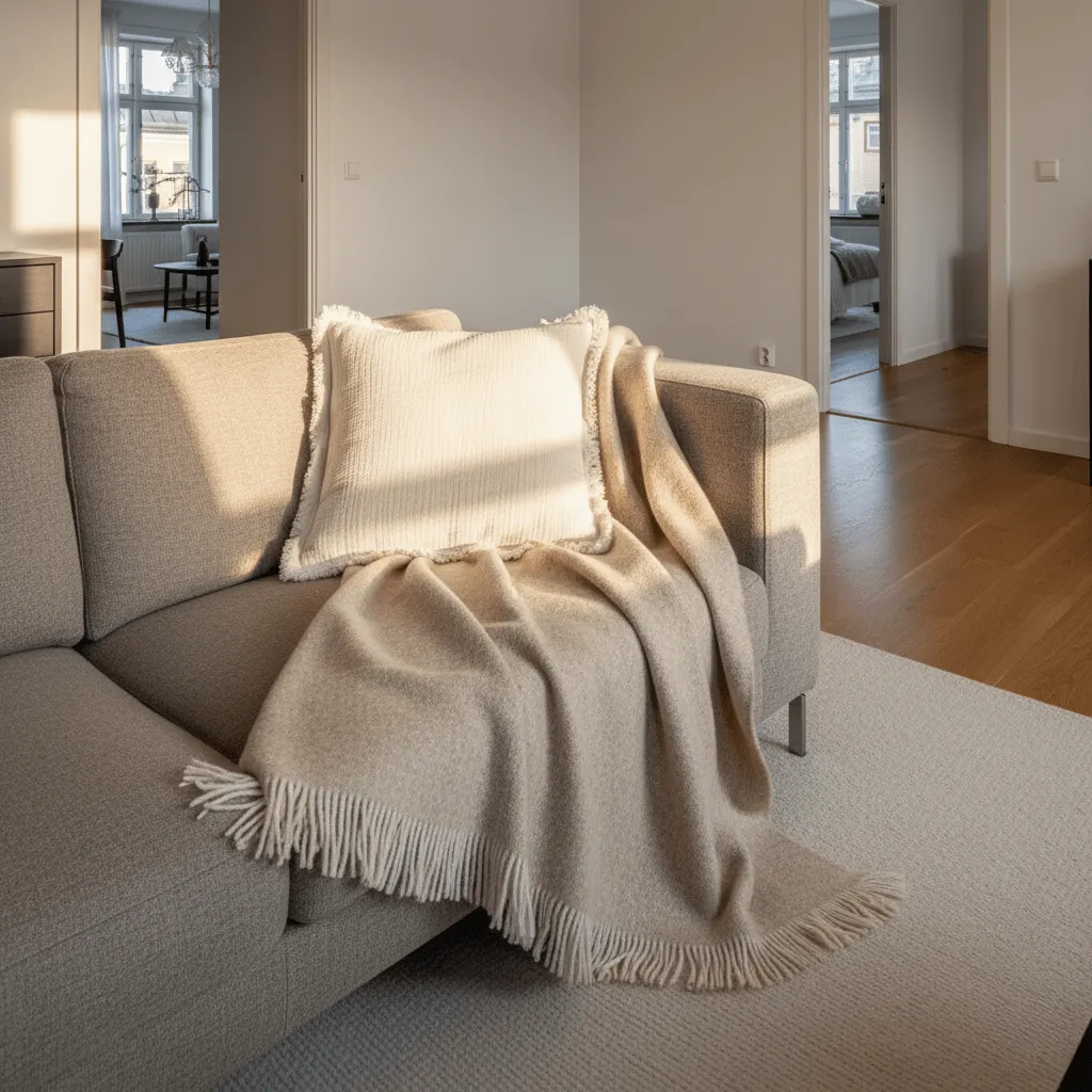 Kussensloop - Dorena (grijs)