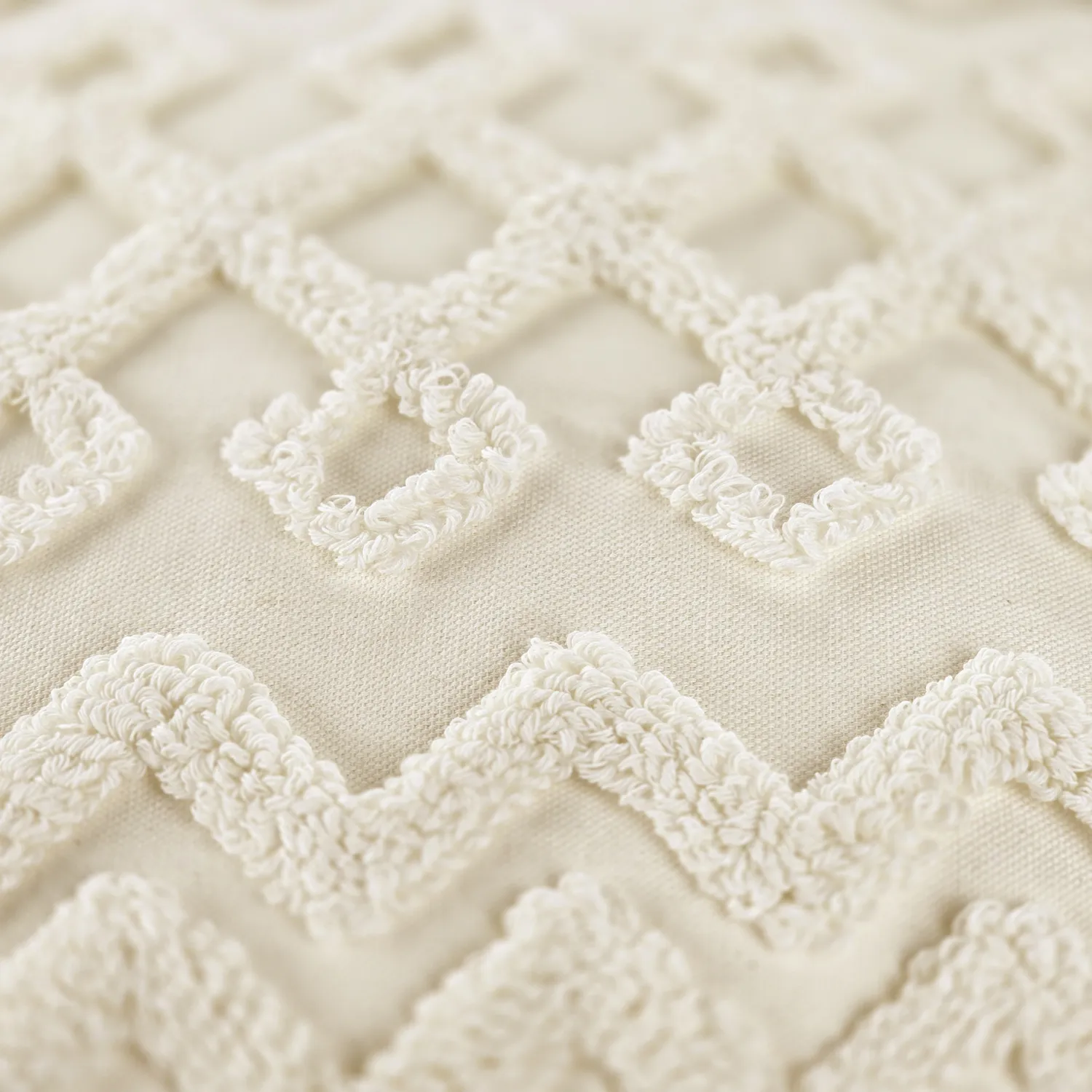 Kussensloop - Doria (gebroken wit)