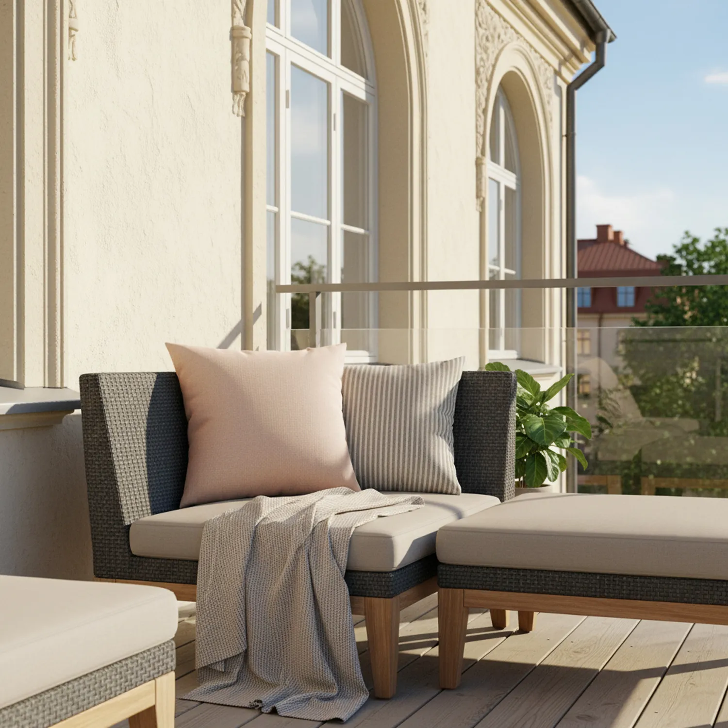 Kussensloop - Luana (beige)