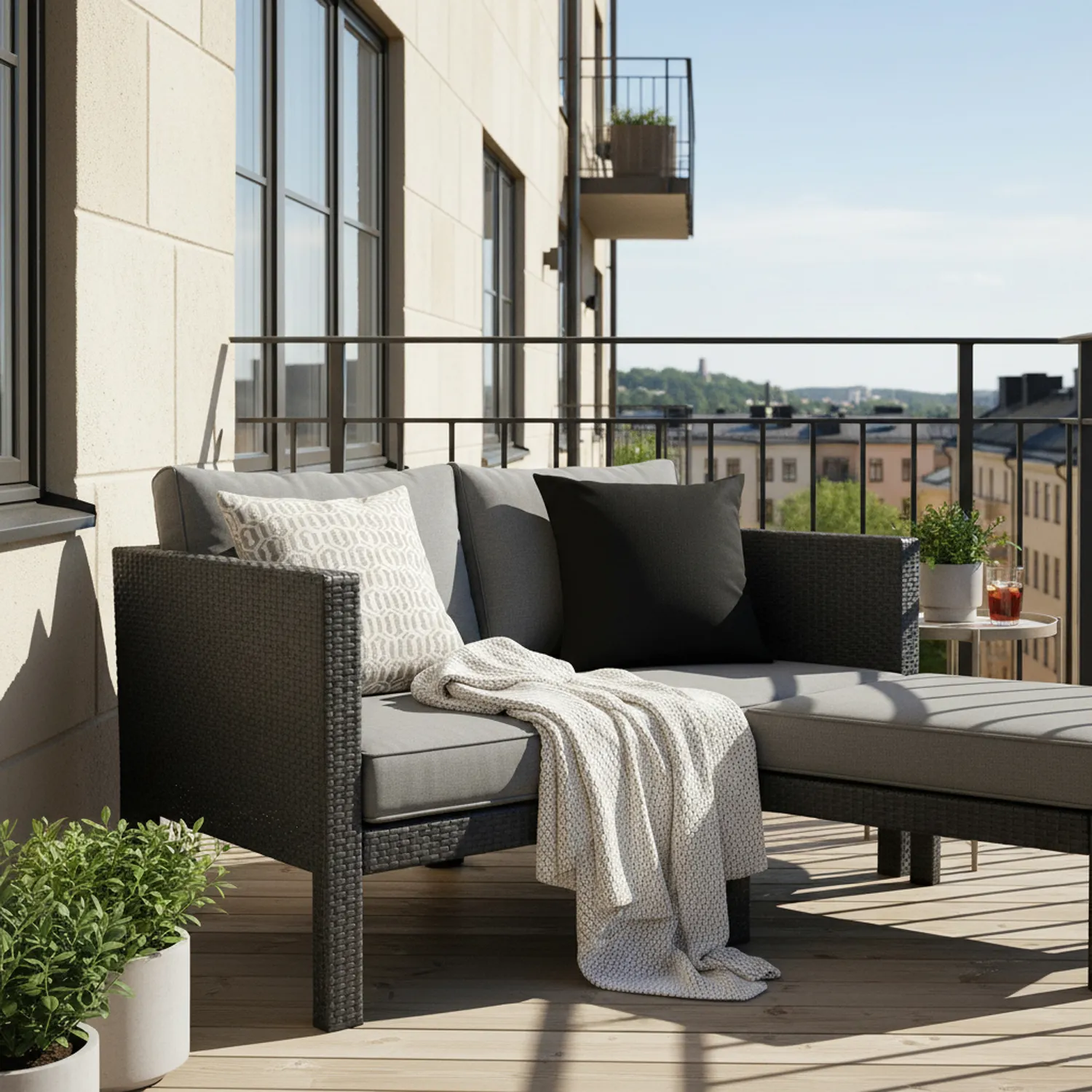 Kussensloop - Luana (zwart)