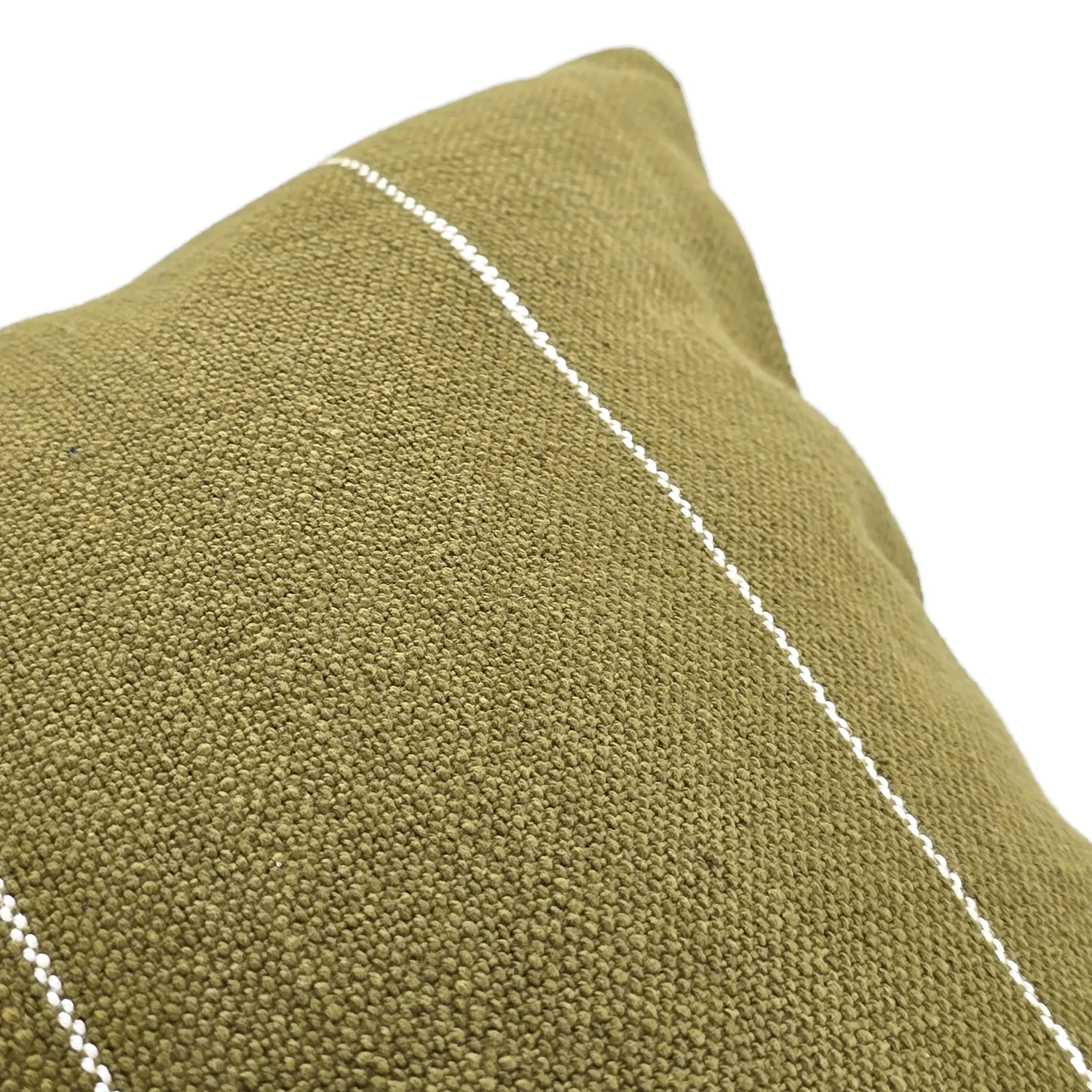 Kussensloop - Martina Stripe (groen/wit)