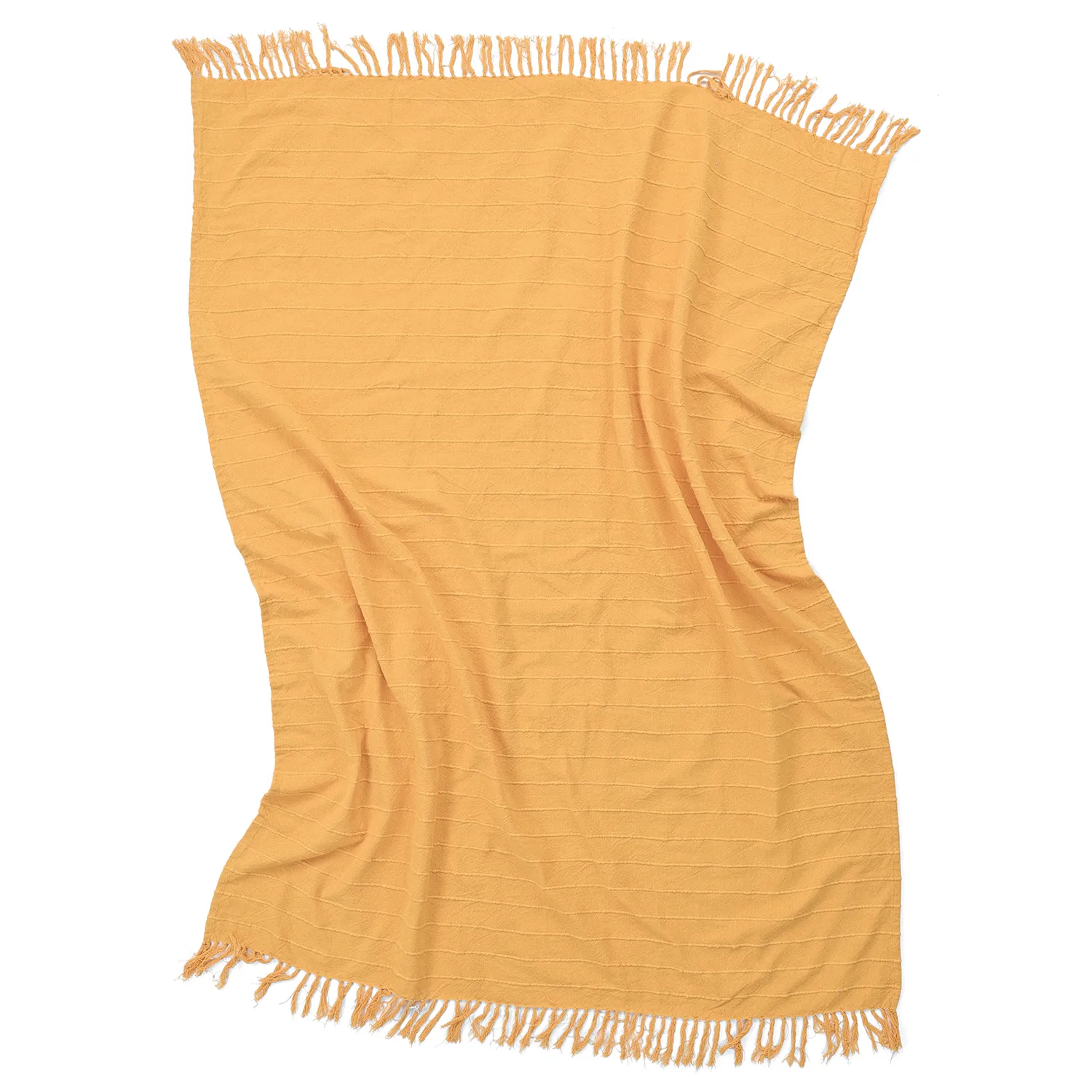Dekens - Nalani cotton throw (oranje)