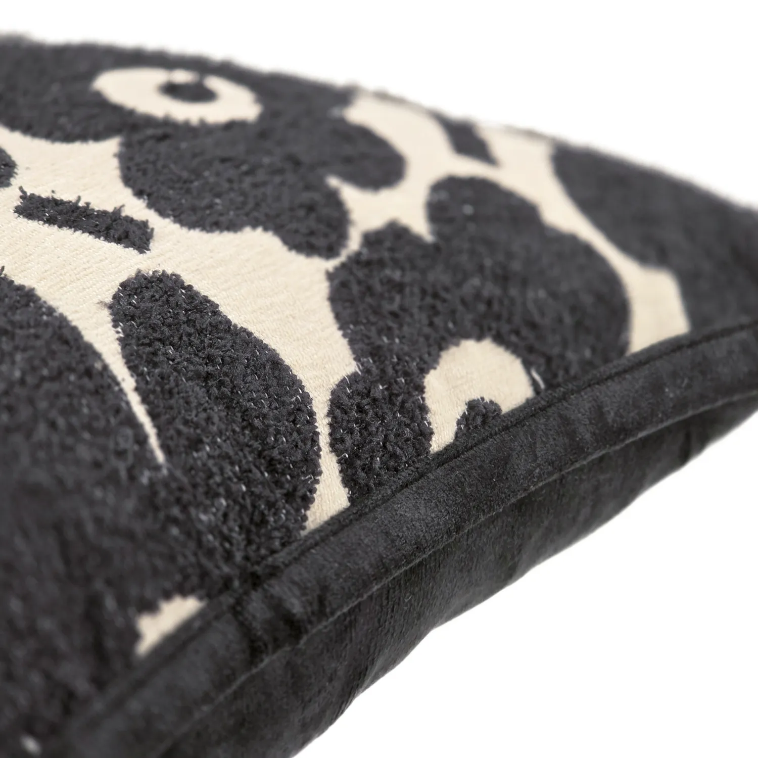 Kussensloop - Onsala (zwart/wit)