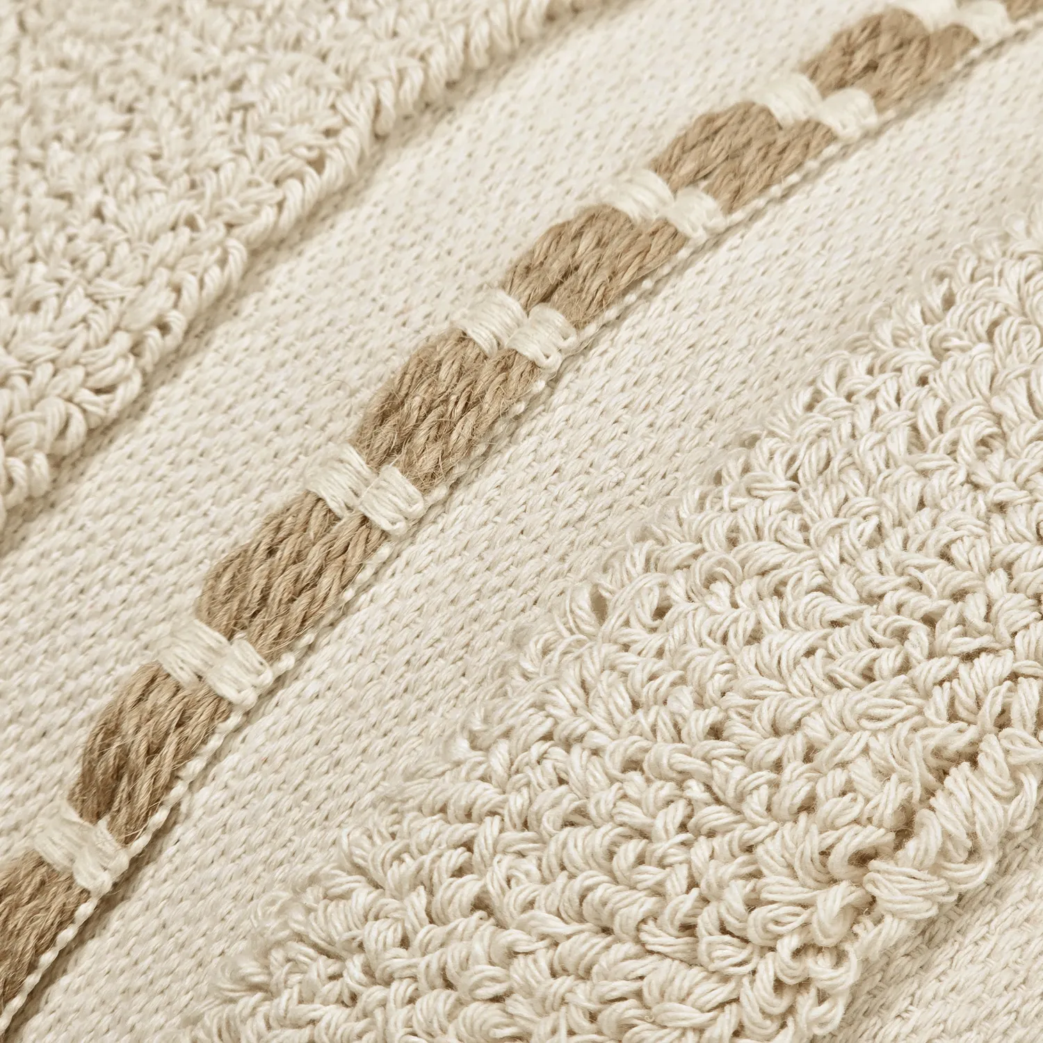 Kussensloop - Pictou (gebroken wit)