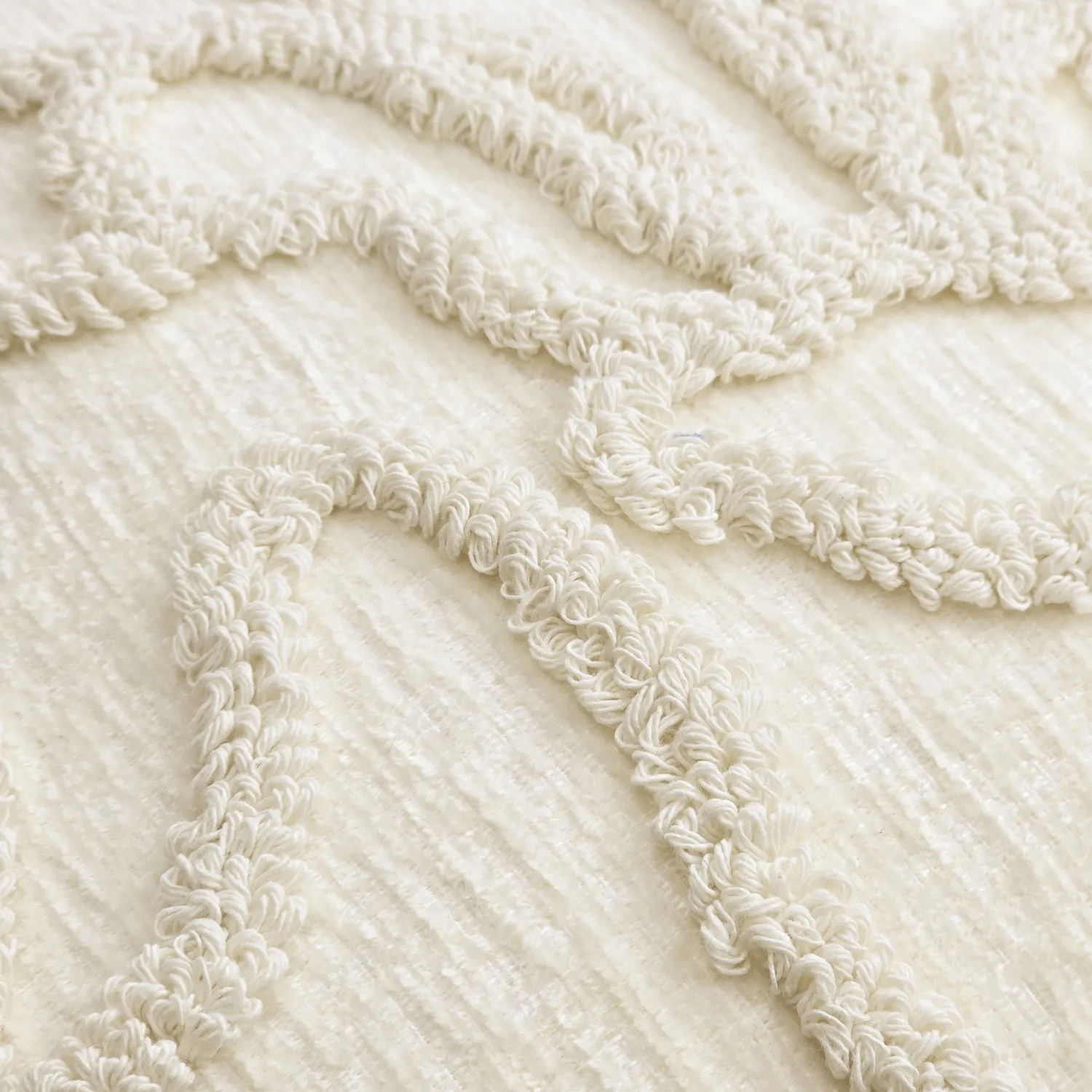 Kussensloop - Roslyn (gebroken wit)