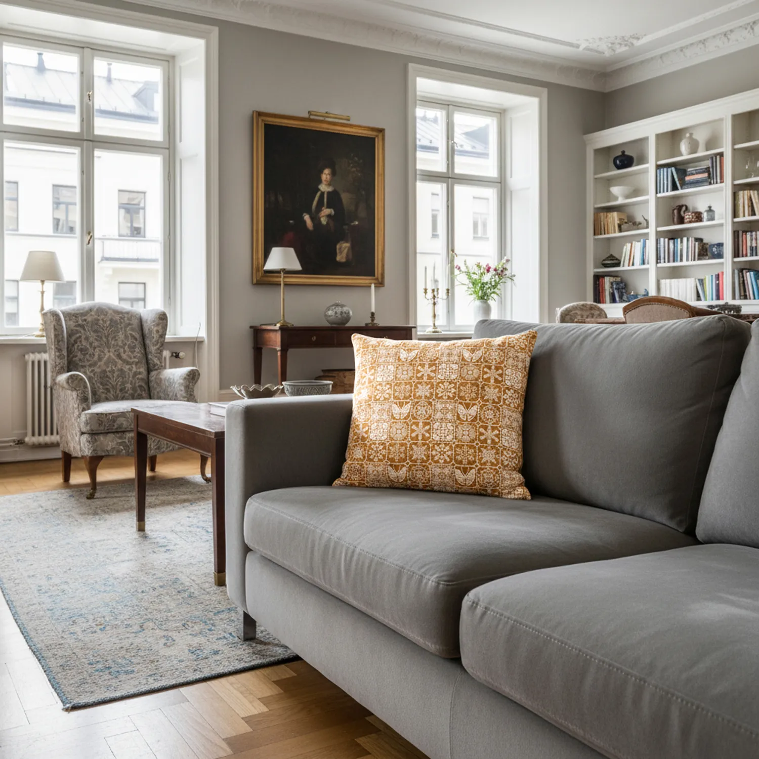 Kussensloop - Sundre (goud)