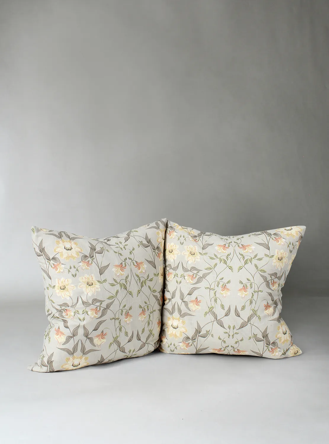 Kussensloop x 2 - Bodil (bruin)