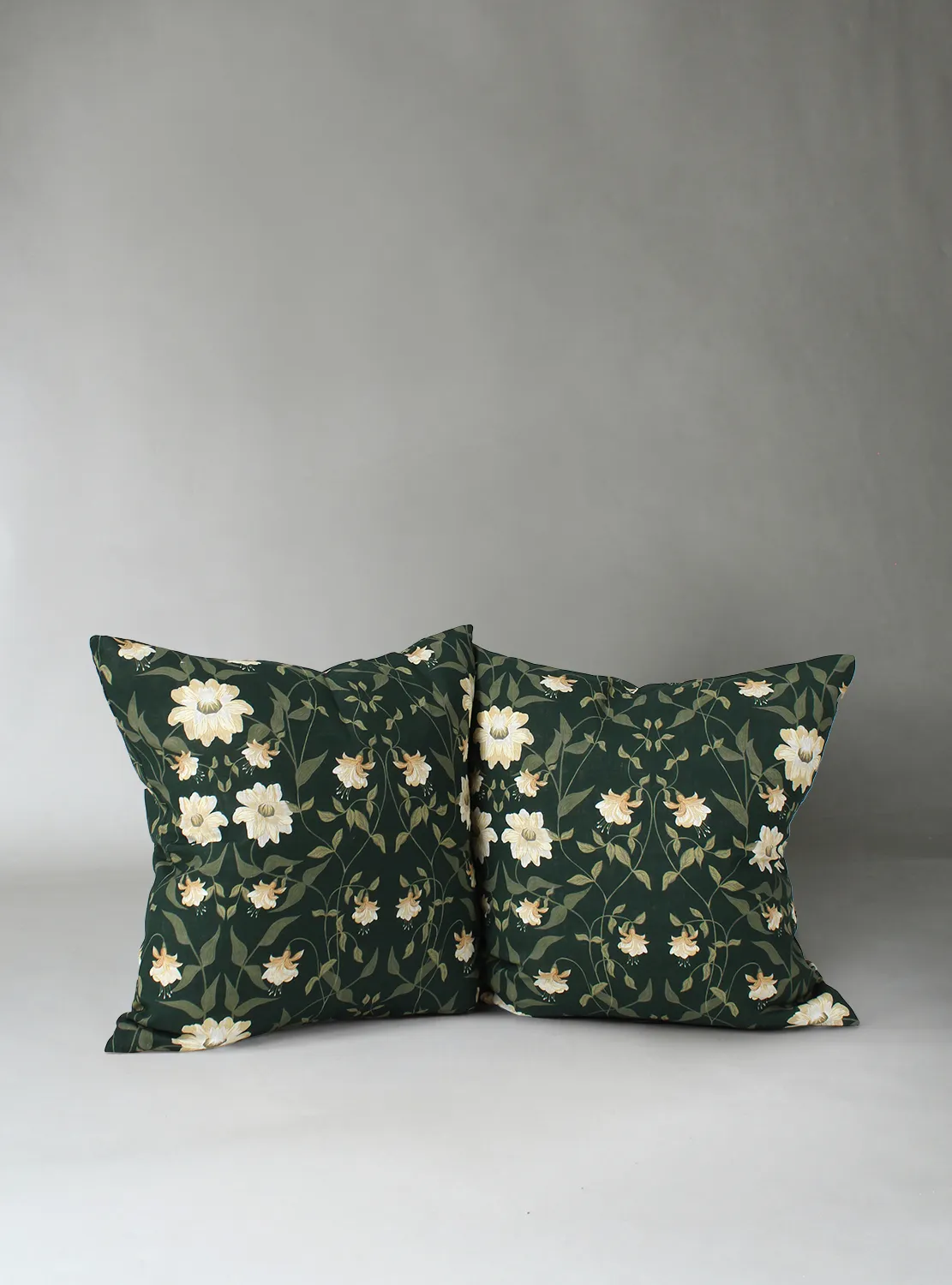 Kussensloop x 2 - Bodil (groen)