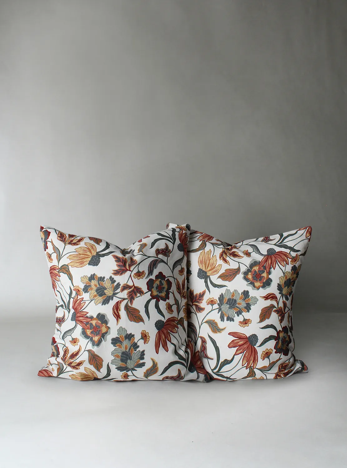 Kussensloop x 2 Mathilde (rust)