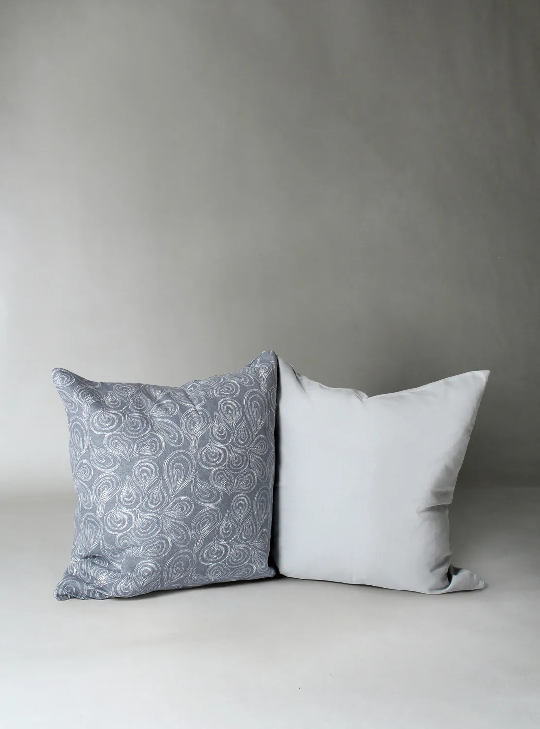 Kussensloop x 2 - Merja (blauw)