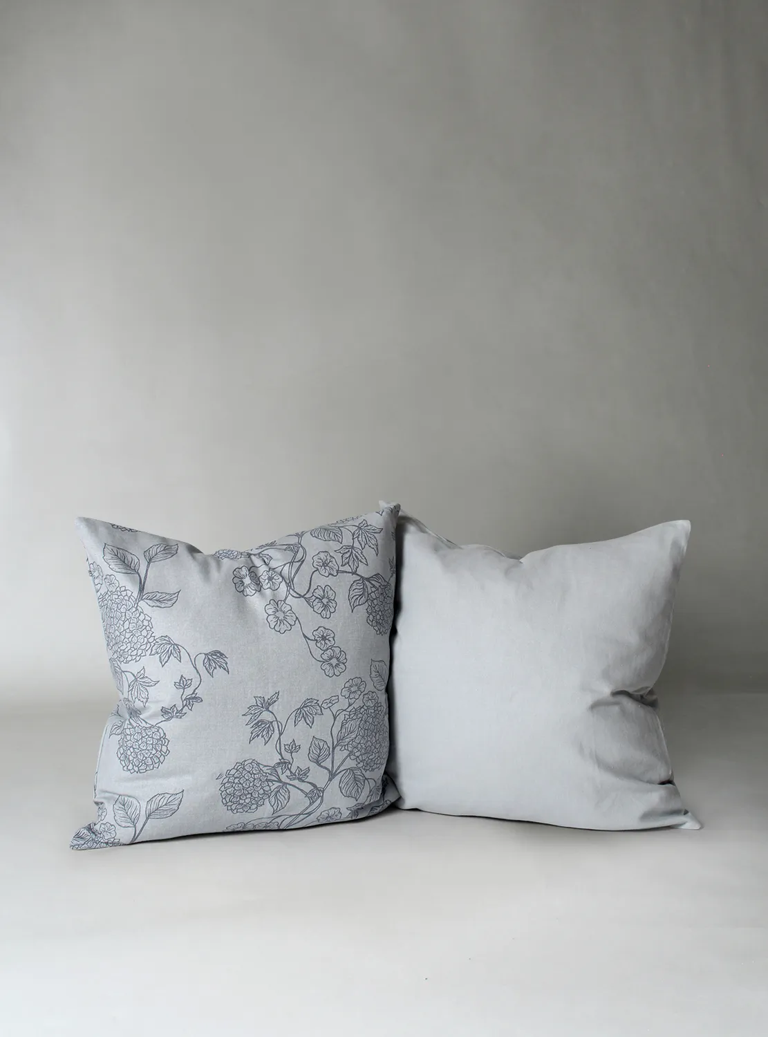Kussensloop x 2 - Minna (blauw)