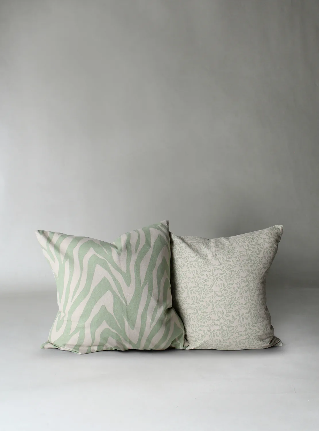 Kussensloop x 2 - Onni (groen)