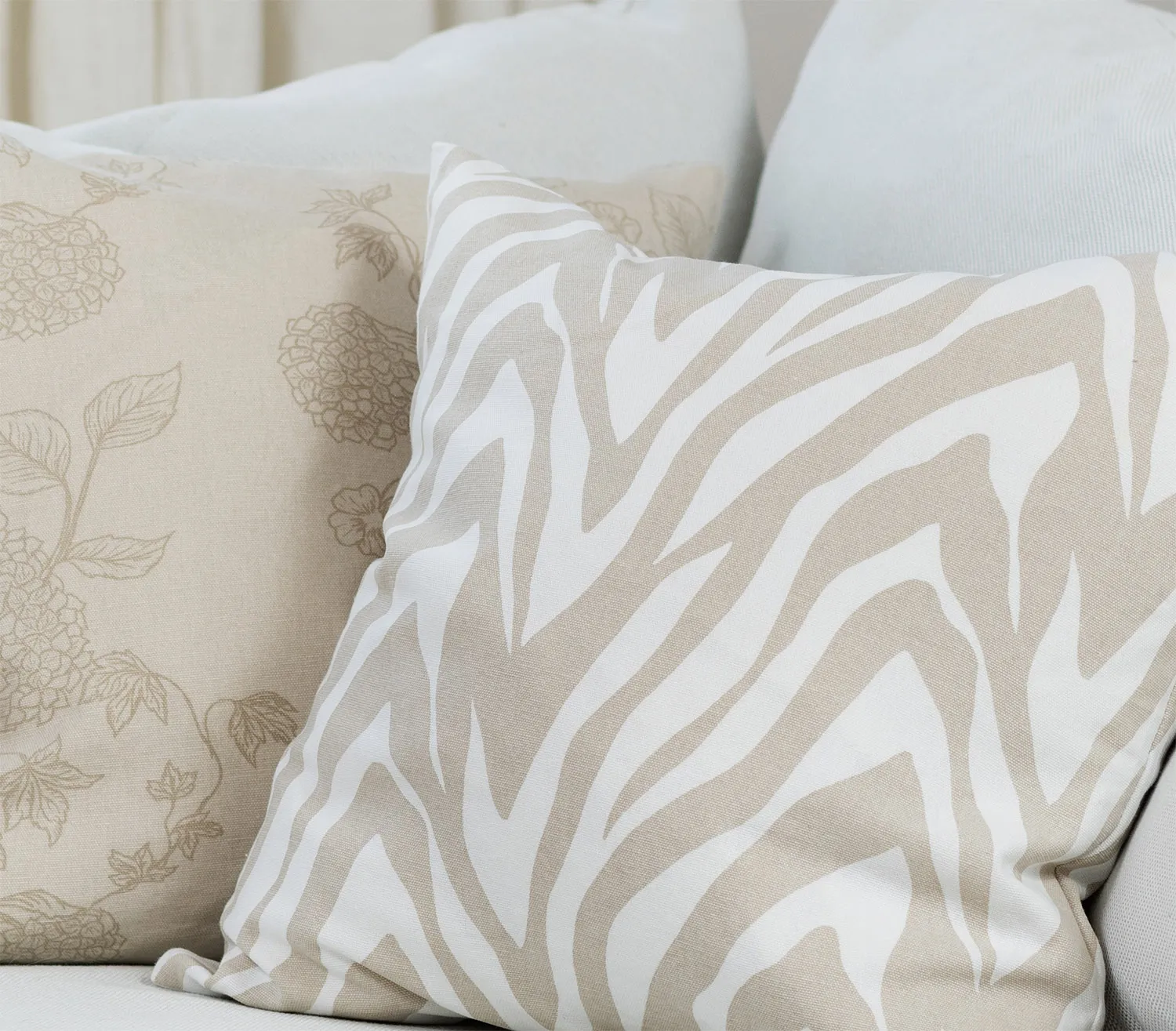 Kussensloop x 2 - Minna (beige)