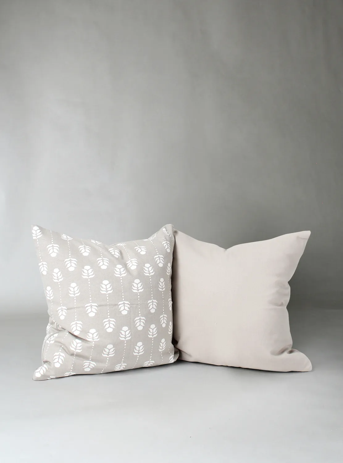 Kussensloop x 2 - Sari (beige)