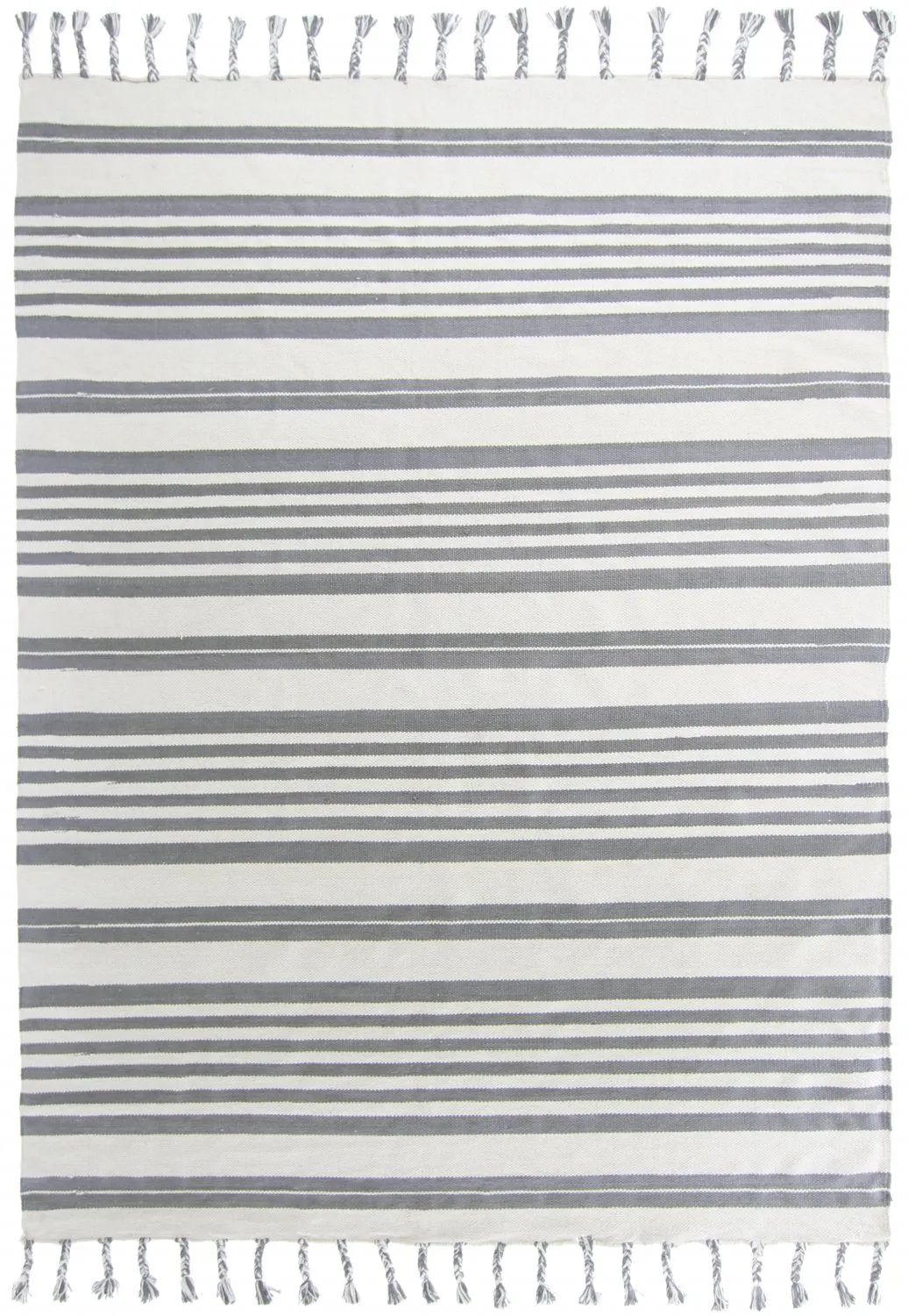 Vloerkleed Katoen - Lehi (grijs)