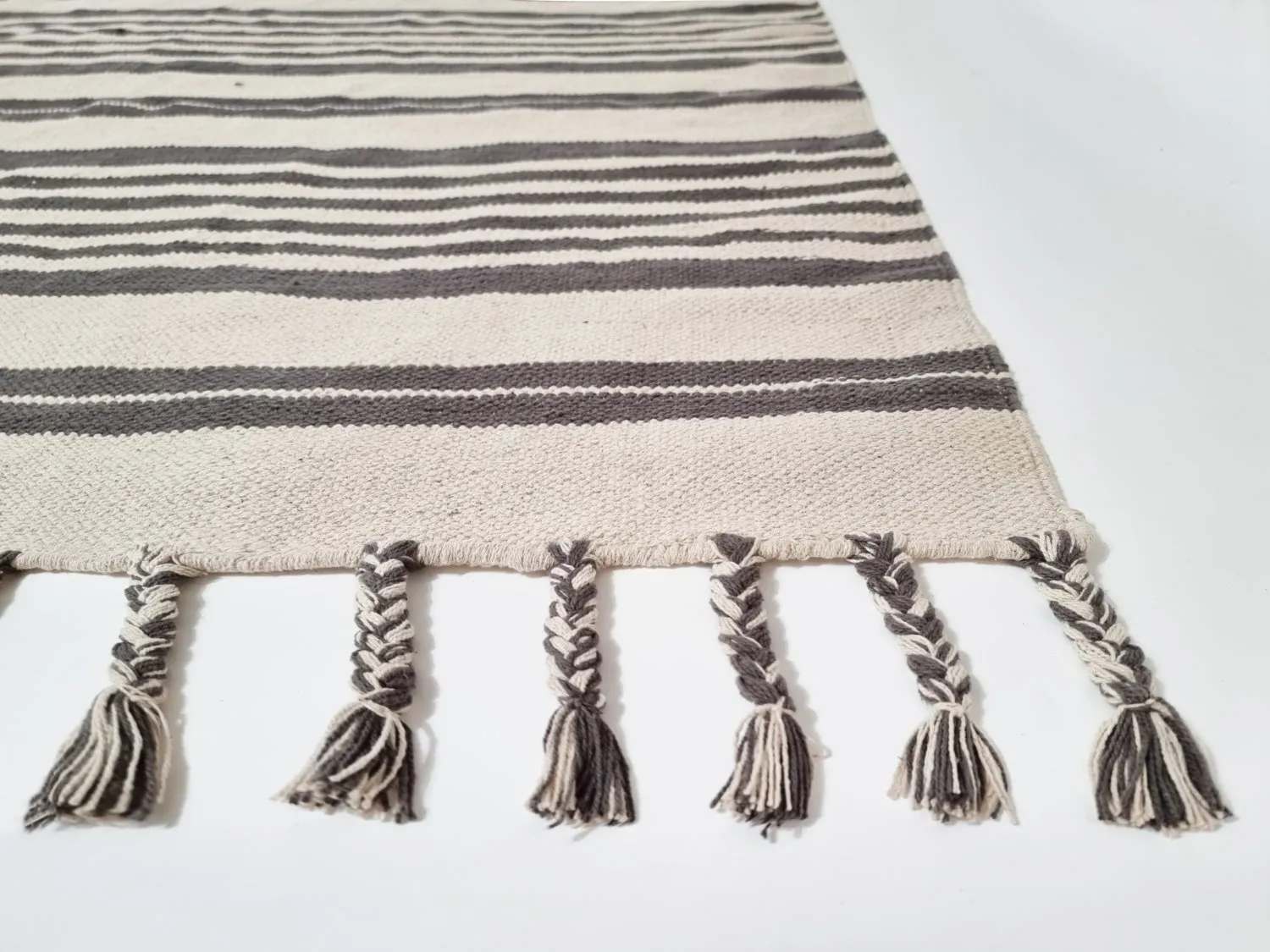 Vloerkleed Katoen - Lehi (grijs)