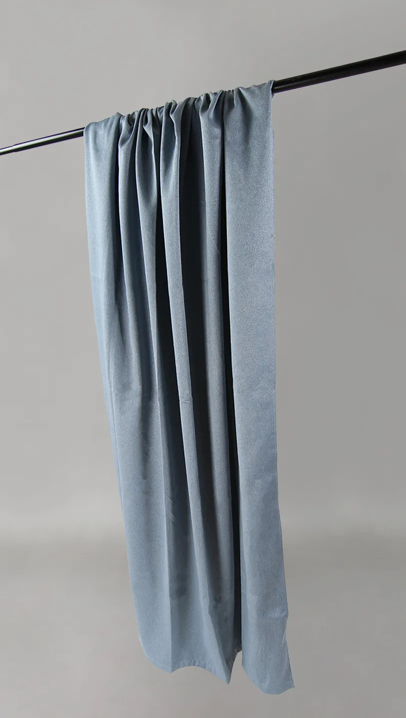 Gordijnen - Verduisteringsgordijnen Leya (denim)