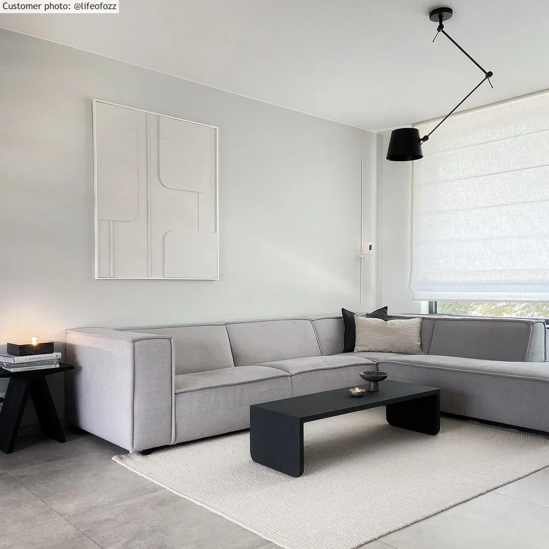 Wollen-vloerkleed - Coastal (wit)