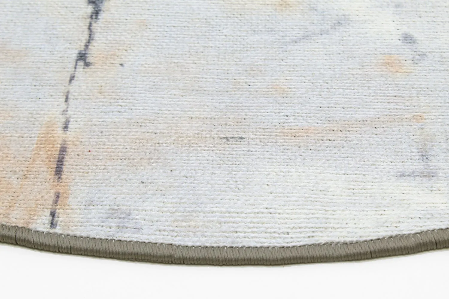 Rond vloerkleed - Melazzo (grijs/multi)