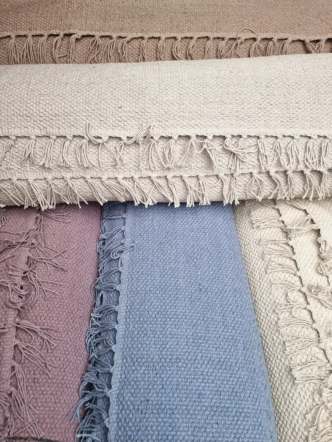 Vloerkleed Katoen - Lilje (wit)