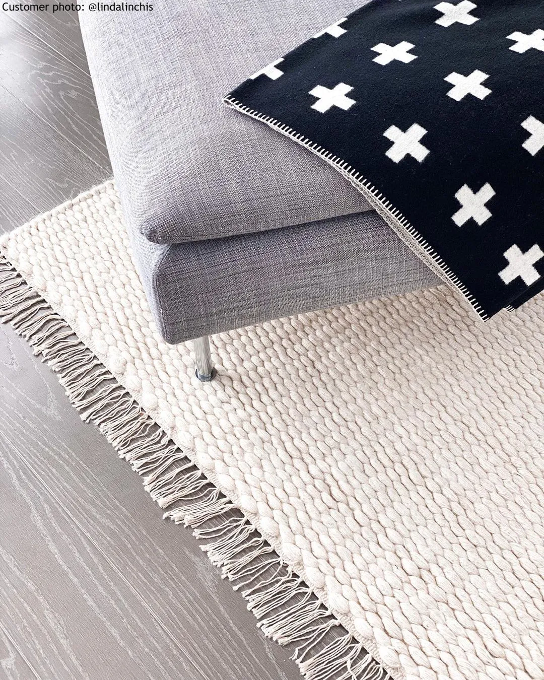 Wollen-vloerkleed - Cartmel (offwhite)