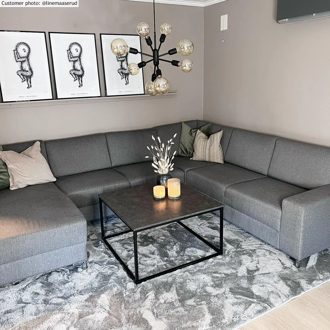 Hoogpolig vloerkleed - Aranga Super Soft Fur (grijs)