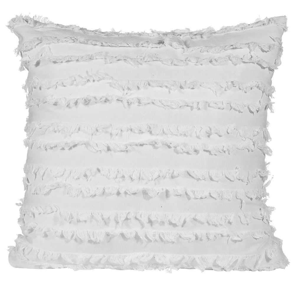 Kussensloop - Boho Linen 45 x 45 cm (wit)
