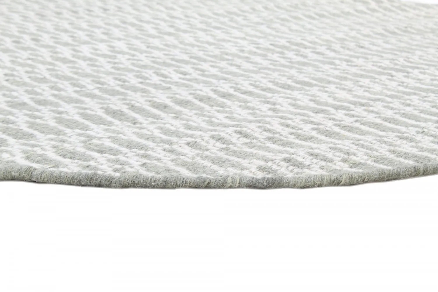 Ronde vloerkleden - Long Stitch (grijs)