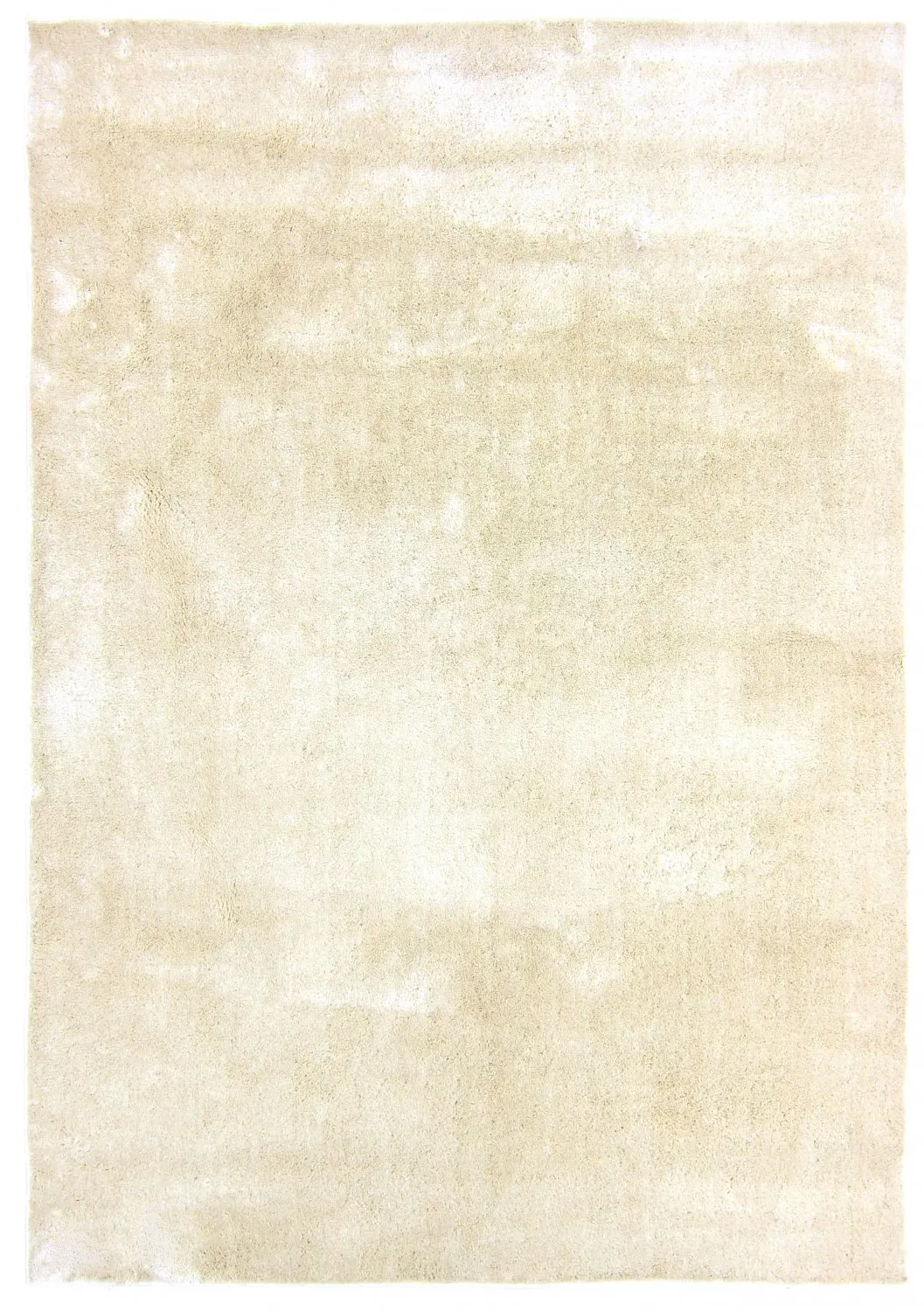 Hoogpolig vloerkleed - Lucknow (crème wit)