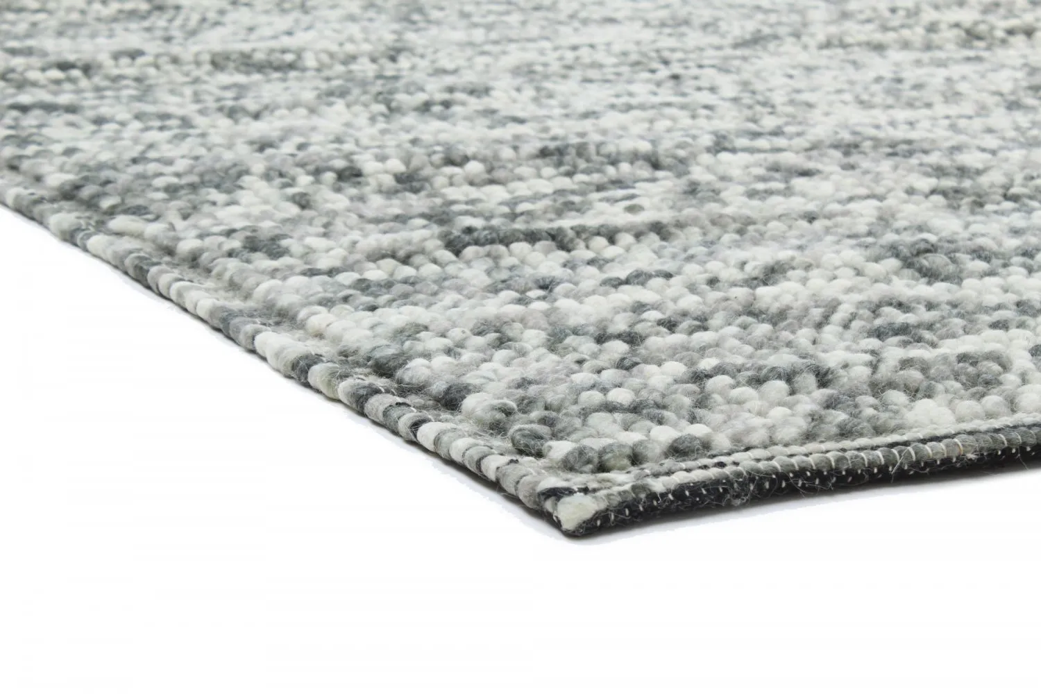 Wollen-vloerkleed - Luna (grijs)