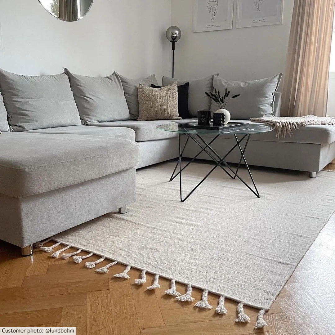 Wollen-vloerkleed - Malana (beige)