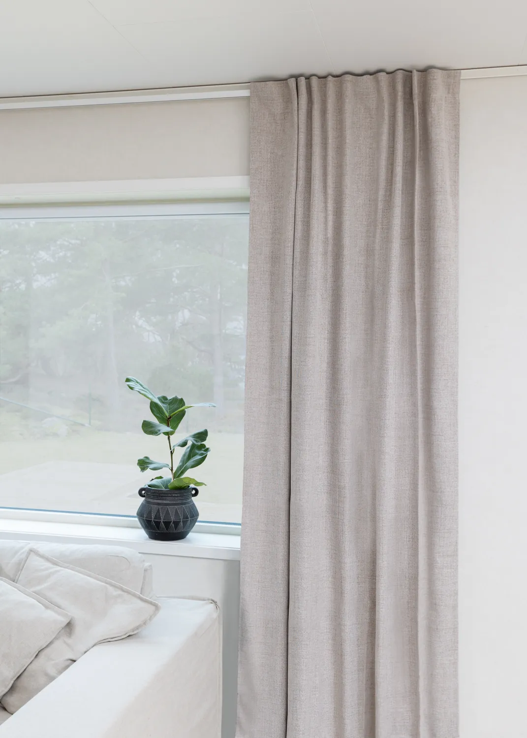 Gordijnen - Verduisteringsgordijnen Amaris (beige)