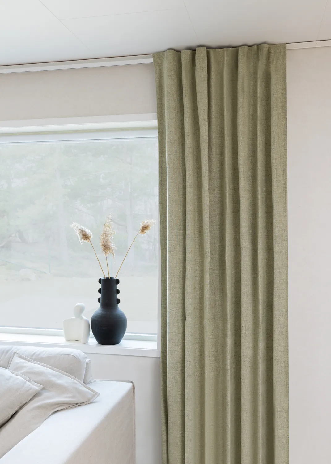 Gordijnen - Verduisteringsgordijnen Amaris (licht groen)