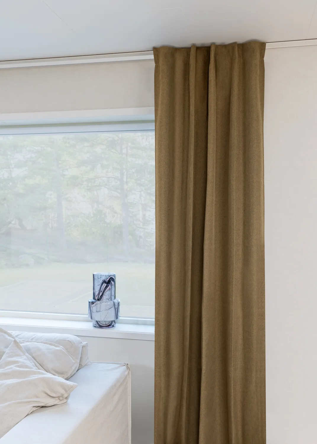 Gordijnen - Verduisteringsgordijnen Galilea (donker bruin)