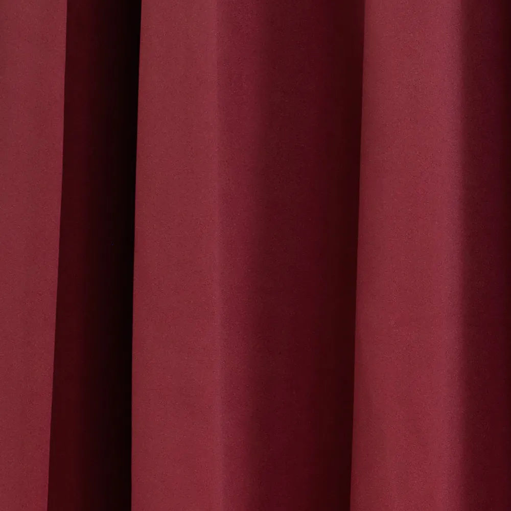 Gordijnen - Verduisteringsgordijnen Alina (rood)